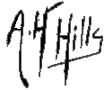 This is one of the Anna Hills signatures used on original works of art by Anna Hills.