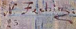 This is one of the Nicolai Fechin signatures used on original works of art by Nicolai Fechin.